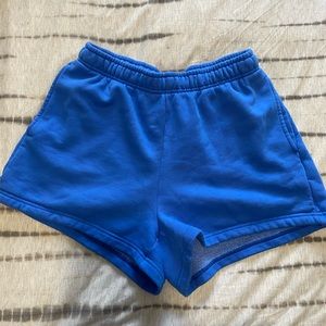 COZY FLEECE BOYFRIEND BASIC 3" SWEATSHORT